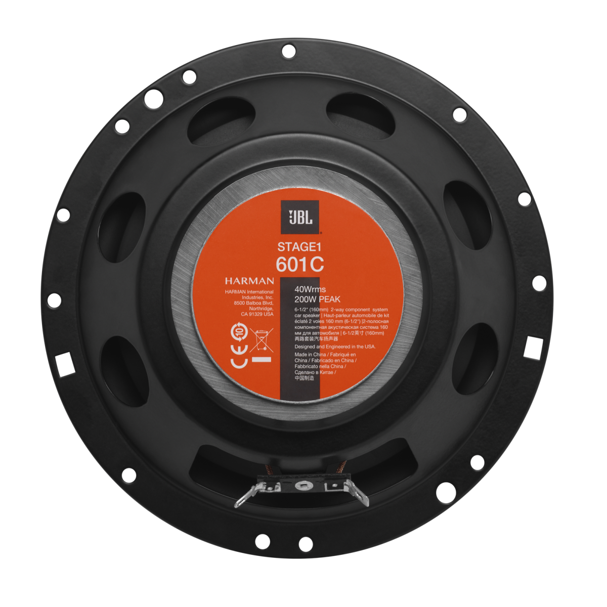 картинка AC 6.5" компонентная JBL STAGE1 601C купить в магазине CAROBASS