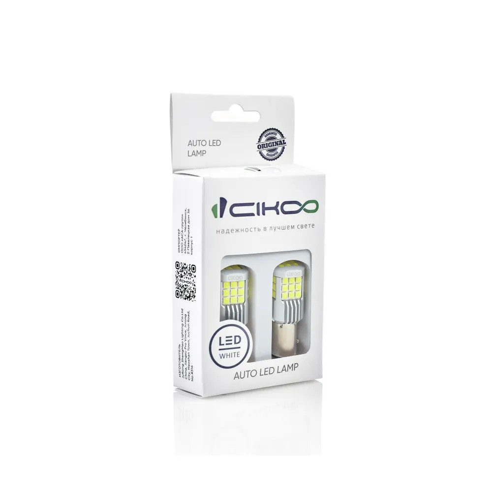 картинка Лампа P21/5W CIKOO CL4522 купить в магазине CAROBASS