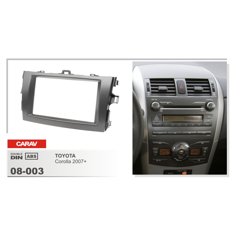 картинка Рамка для а/м TOYOTA 08-003 купить в магазине CAROBASS