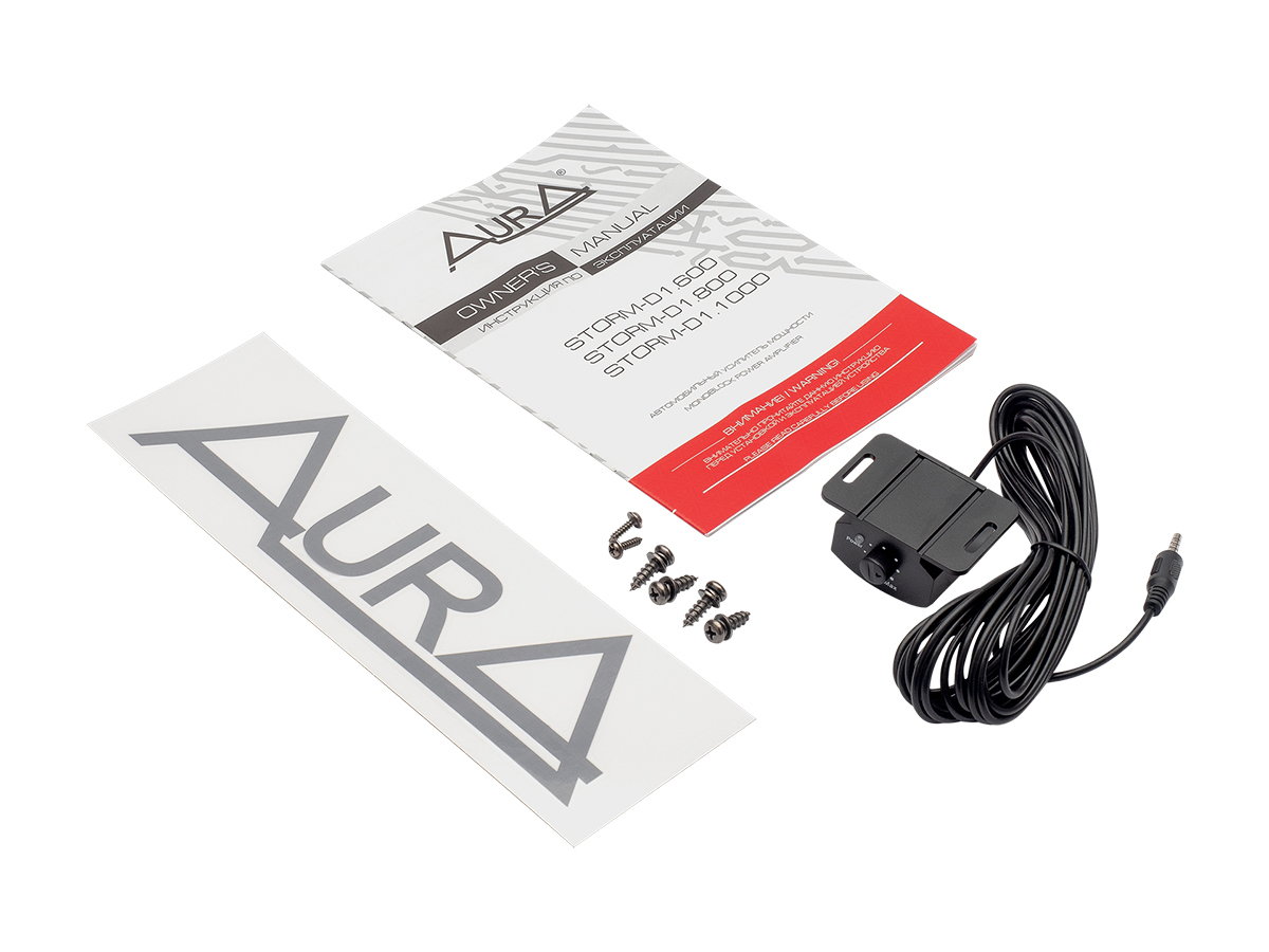 картинка Усилитель 1 канальный AURA STORM-D1.800 купить в магазине CAROBASS