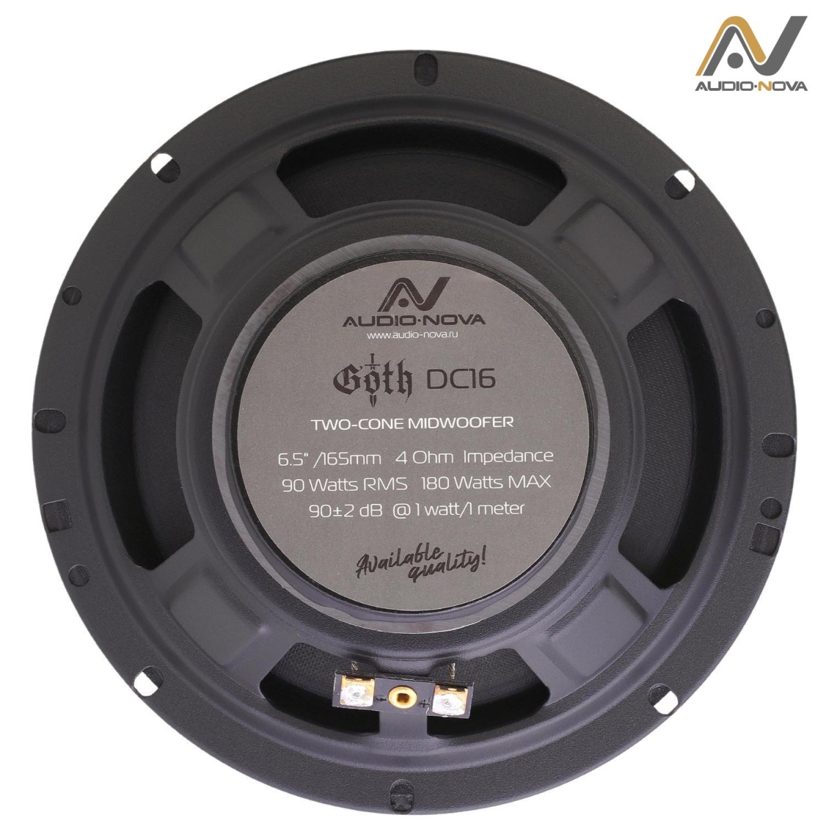 картинка AC 6.5" широкополосная AUDIO NOVA GOTH DC16 купить в магазине CAROBASS