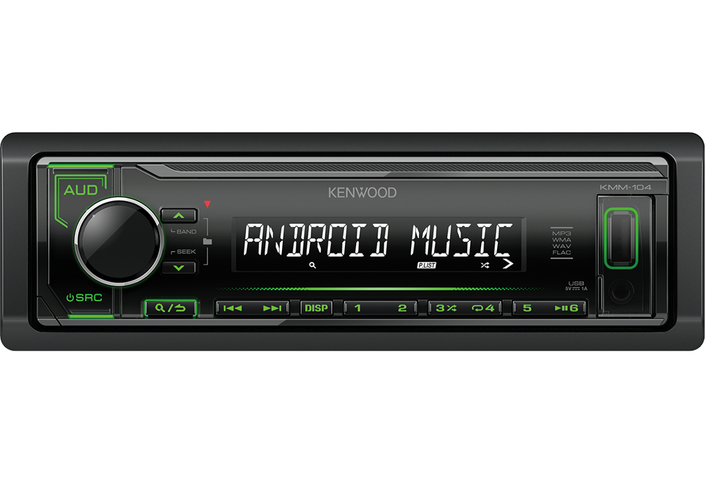 картинка Автомагнитола KENWOOD KMM-104GY купить в магазине CAROBASS