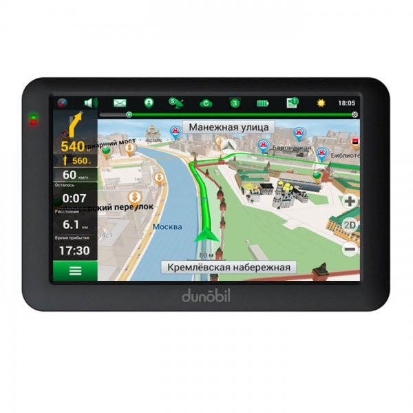 картинка GPS-навигатор Dunobil Modern 5.0 купить в магазине CAROBASS