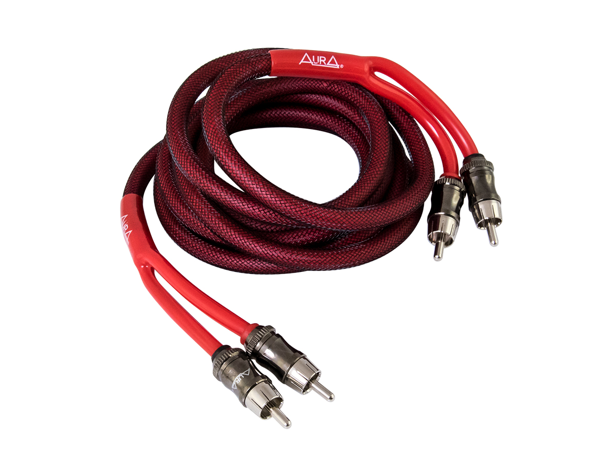 картинка Межблочный кабель AURA RCA-C320 MkII купить в магазине CAROBASS