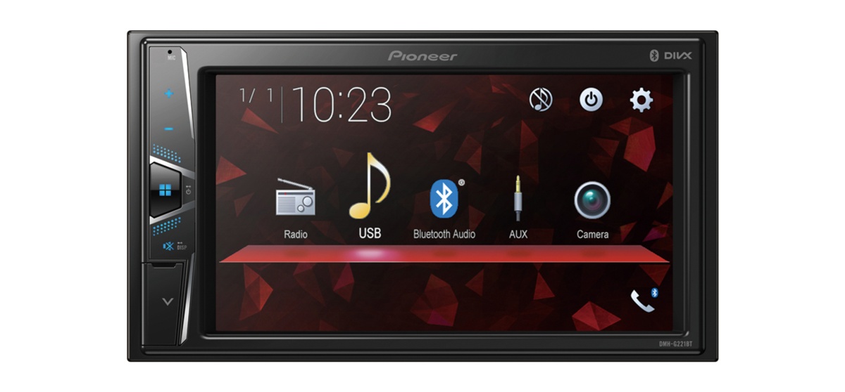 картинка Автомагнитола PIONEER DMH-G221BT купить в магазине CAROBASS