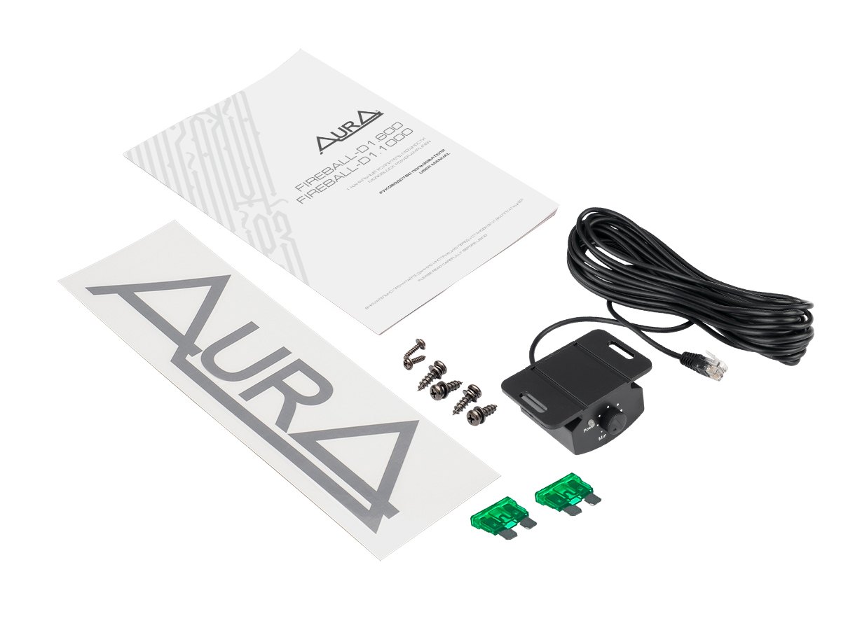 картинка Усилитель 1 канальный AURA FIREBALL-D1.600 купить в магазине CAROBASS