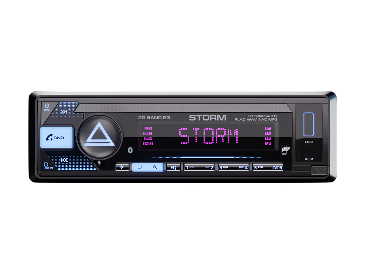 картинка Автомагнитола AURA STORM-545BT купить в магазине CAROBASS