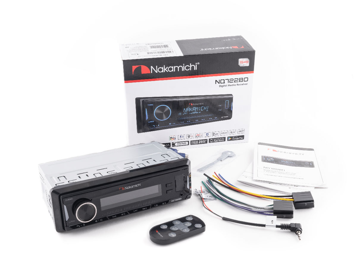 картинка Автомагнитола Nakamichi NQ722BD купить в магазине CAROBASS
