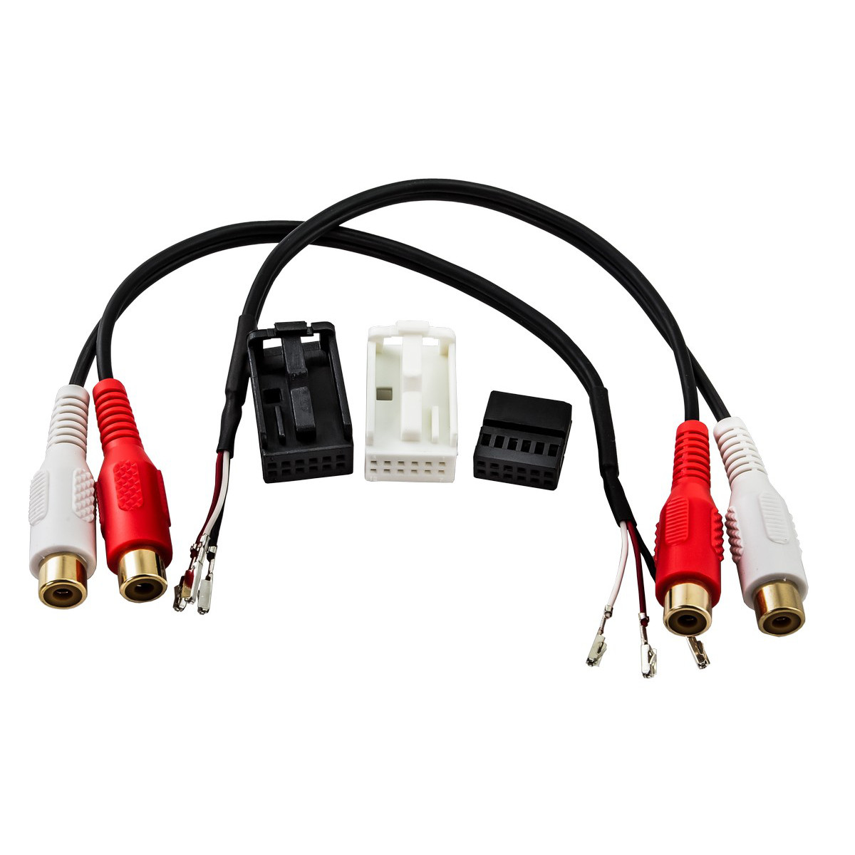 картинка Адаптер Quadlock -> 2 RCA AWZ-2021 купить в магазине CAROBASS
