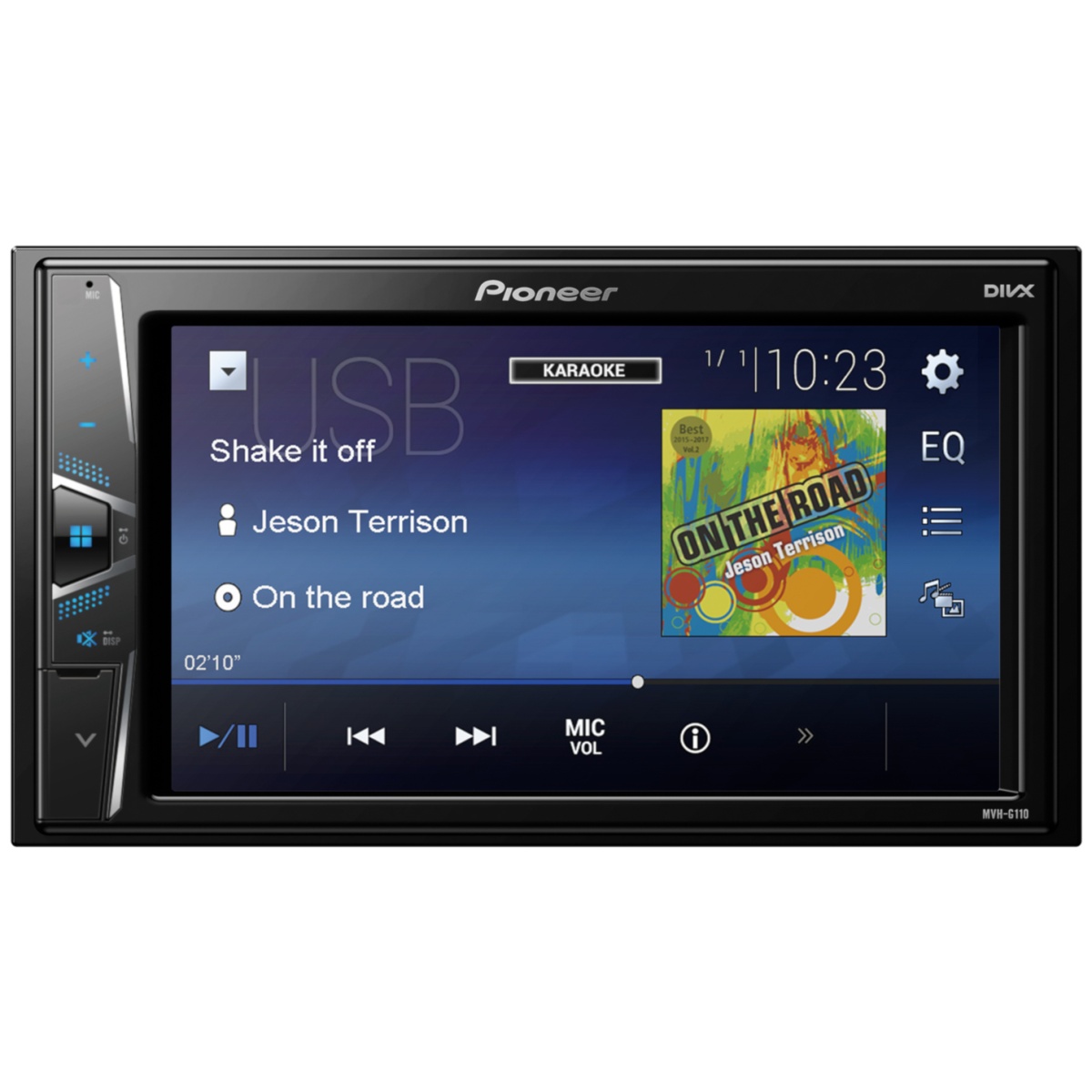 картинка Автомагнитола PIONEER MVH-G110 купить в магазине CAROBASS