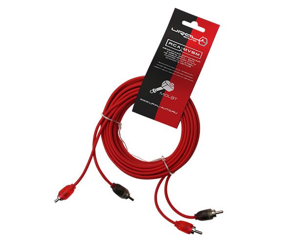 картинка Межблочный кабель URAL (Урал) RCA-MV5M купить в магазине CAROBASS