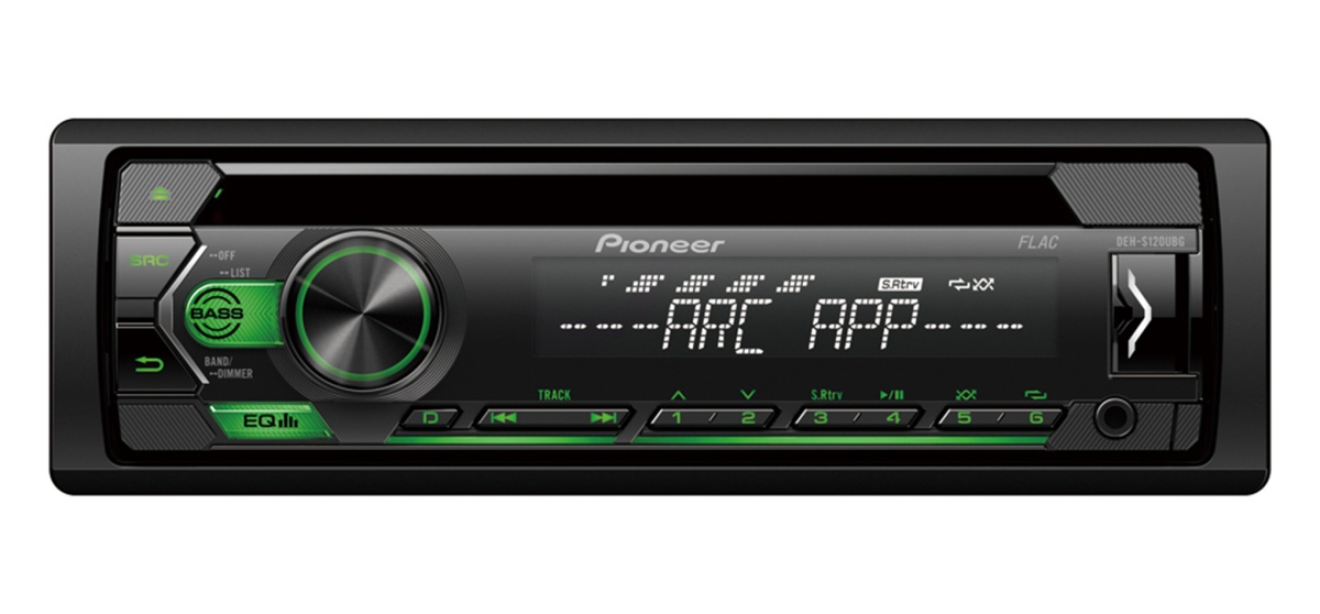картинка Автомагнитола PIONEER MVH-S120UBG купить в магазине CAROBASS