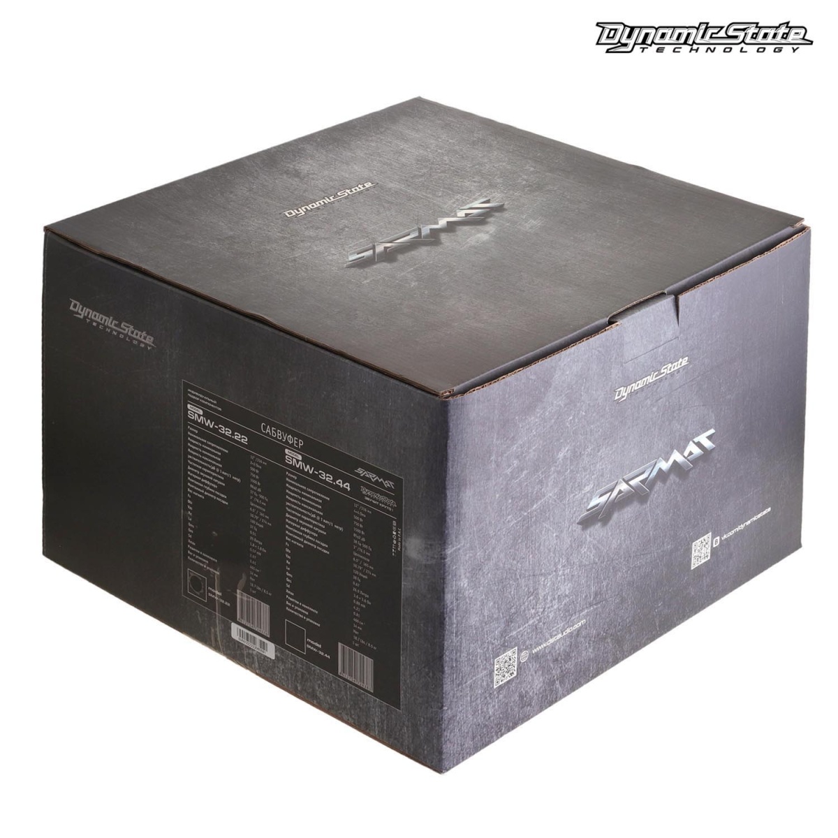 картинка Сабвуфер 12" DYNAMIC STATE SARMAT SMW-32.22 купить в магазине CAROBASS