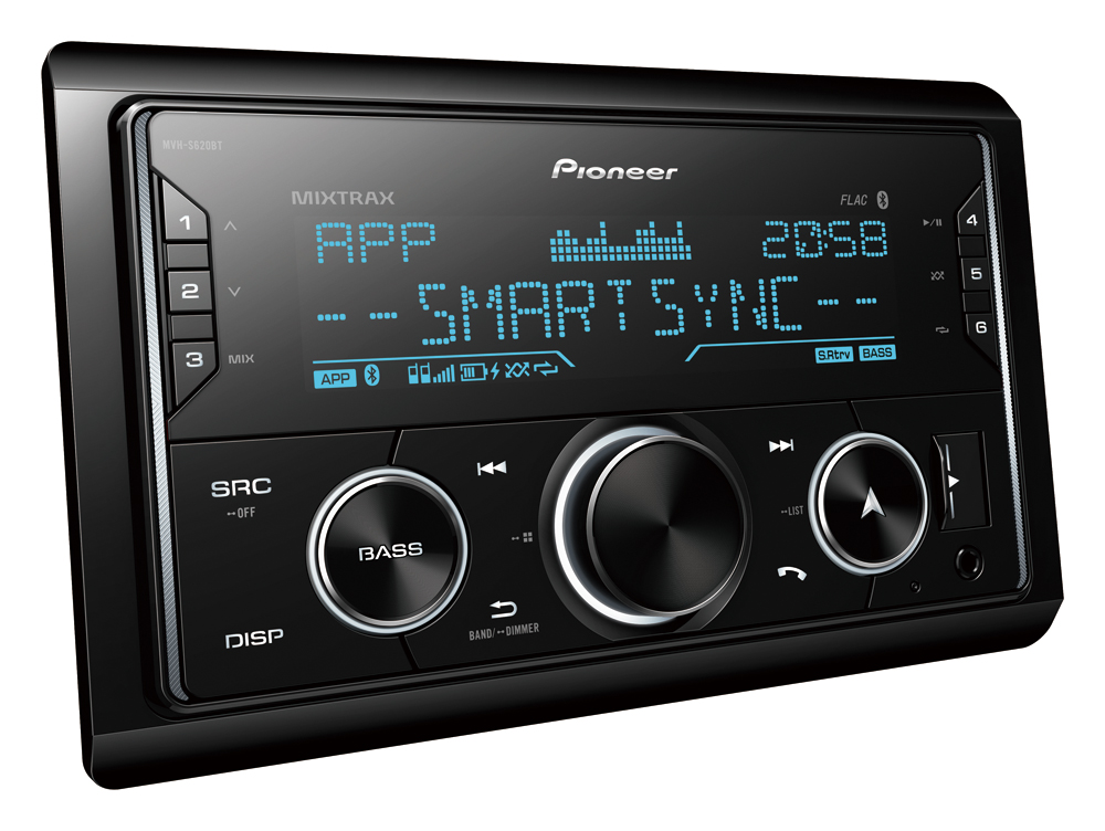 картинка Автомагнитола PIONEER MVH-S620BT купить в магазине CAROBASS