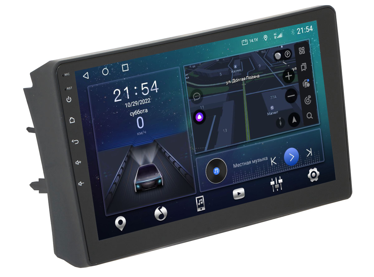 картинка ШГУ Uaz Patriot (2017+) D-audio 10" 8Core 2/32GB 4G TSN1098F9S купить в магазине CAROBASS