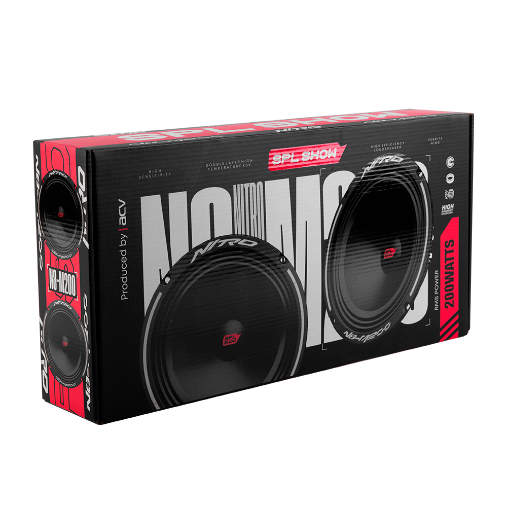 картинка AC 8" эстрадная SPL SHOW NITRO N8-M200 купить в магазине CAROBASS
