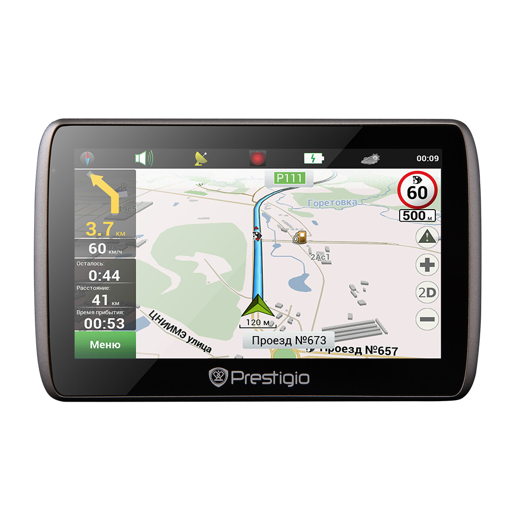 картинка GPS-навигатор PRESTIGIO GeoVision 5000 Navitel купить в магазине CAROBASS