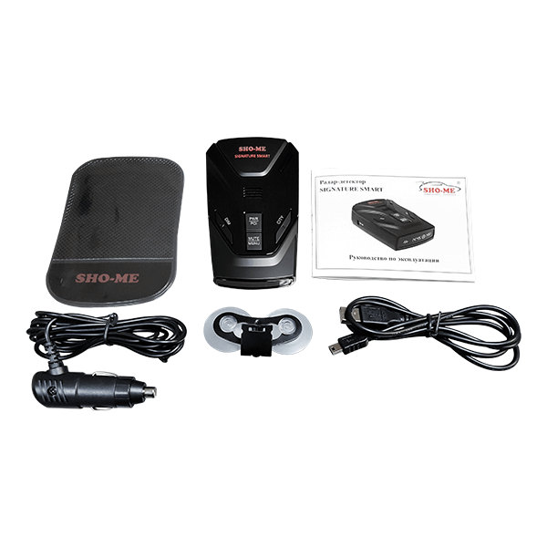 картинка Радар-детектор с GPS SHO-ME SIGNATURE SMART купить в магазине CAROBASS