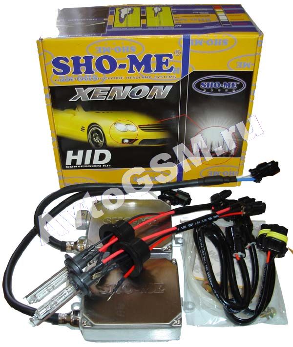 картинка Ксенон SHO-ME 5000K H1 купить в магазине CAROBASS