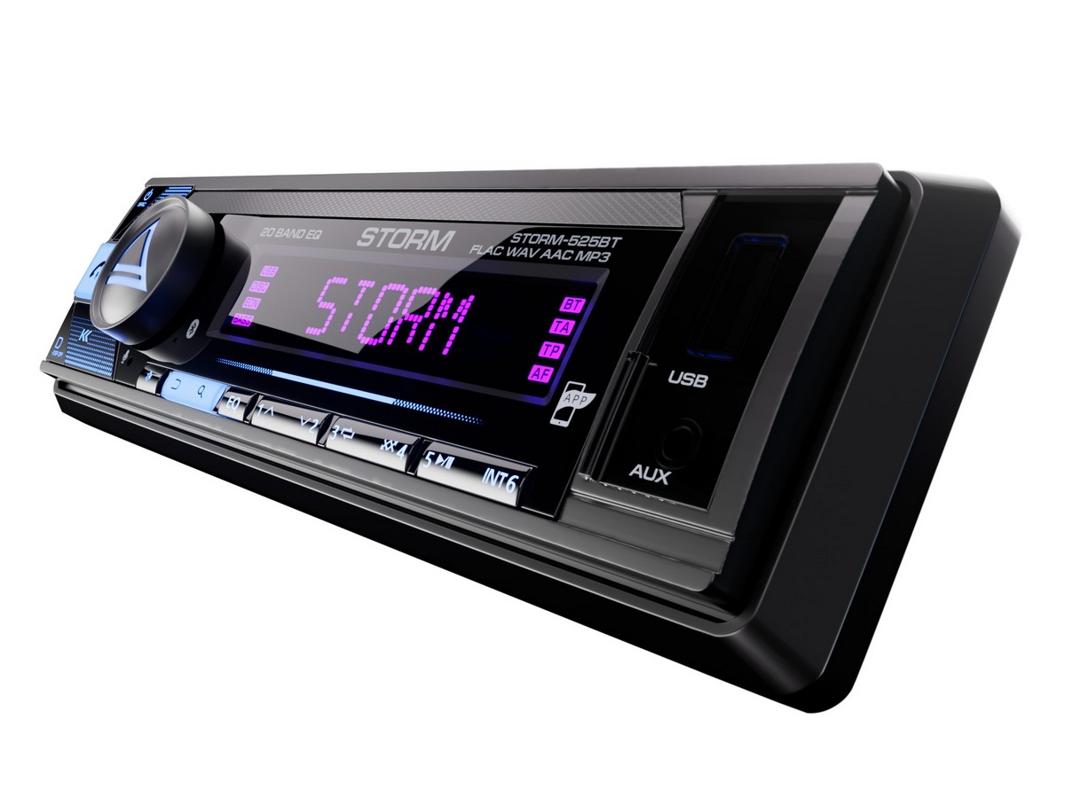 картинка Автомагнитола AURA STORM-525BT купить в магазине CAROBASS