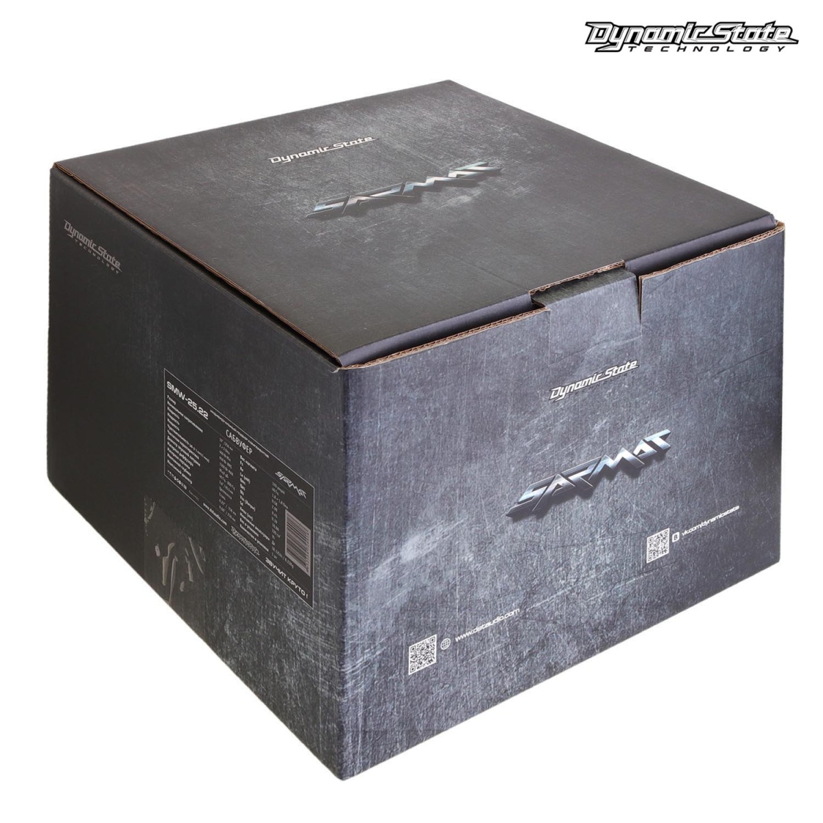 картинка Сабвуфер 10" DYNAMIC STATE SARMAT SMW-25.22 купить в магазине CAROBASS