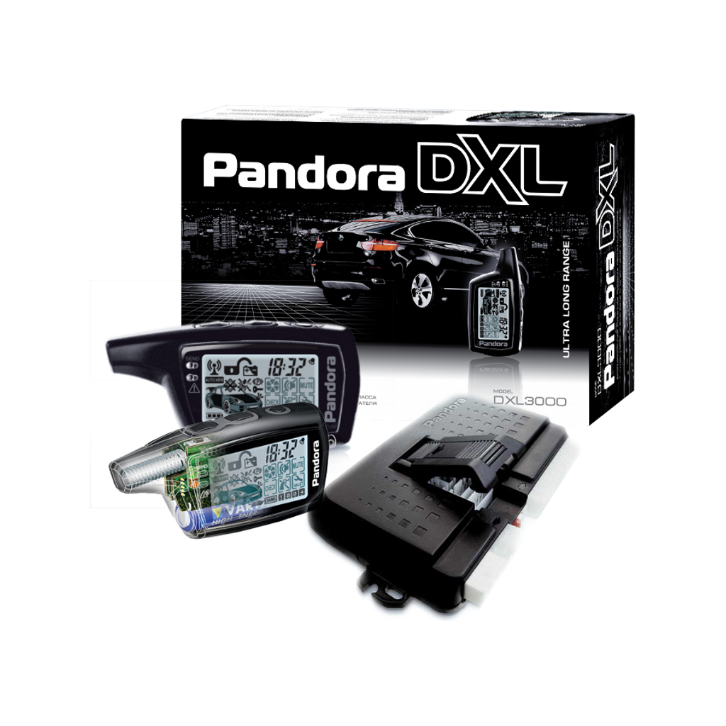 картинка Автосигнализация с автозапуском Pandora DXL 3000 купить в магазине CAROBASS