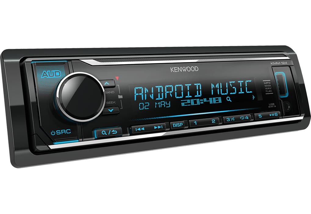 картинка Автомагнитола KENWOOD KMM-124 купить в магазине CAROBASS
