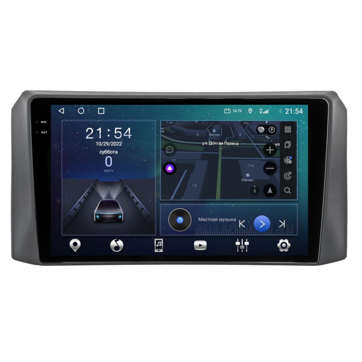 картинка ШГУ Uaz Patriot (2017+) D-audio 9" 8Core 3/32GB 4G TST998F9S купить в магазине CAROBASS