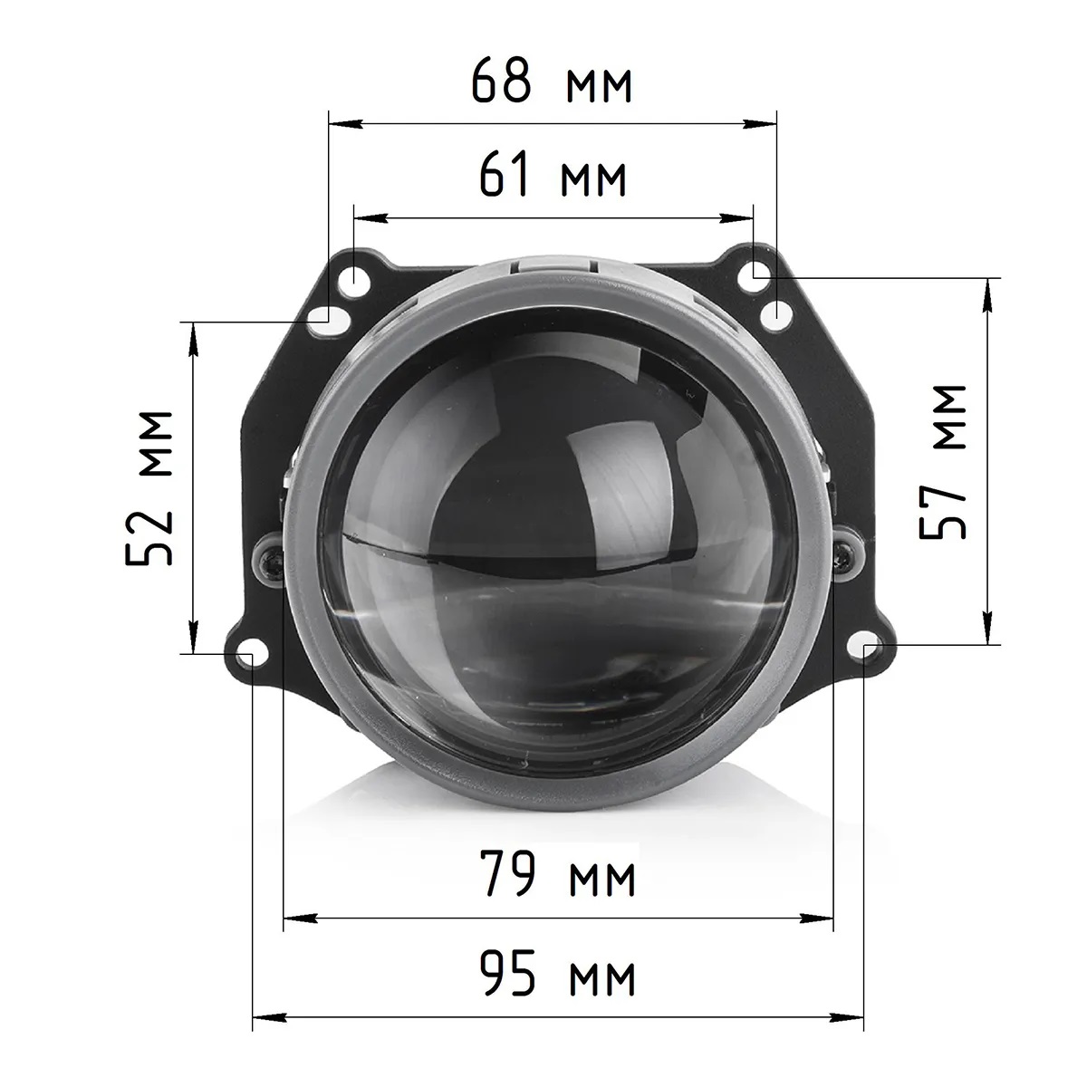 картинка Линзы LED дальний/ближний AOZOOM A10 Unicorn купить в магазине CAROBASS