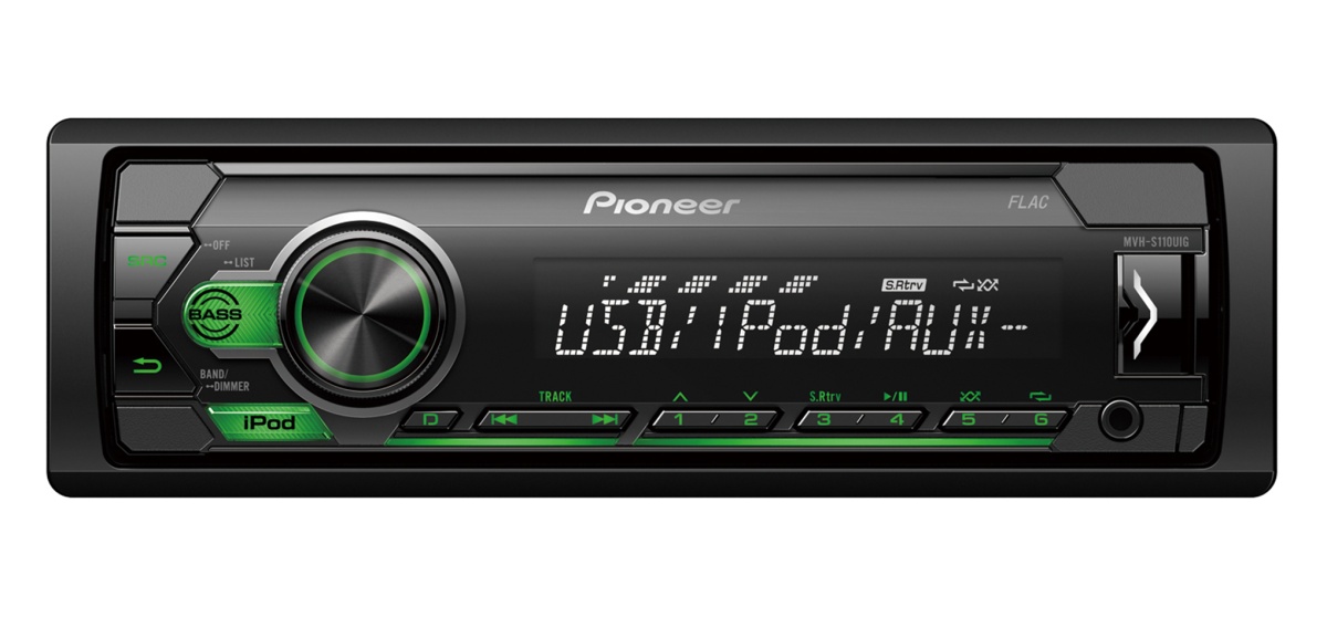 картинка Автомагнитола PIONEER MVH-S110UIG купить в магазине CAROBASS