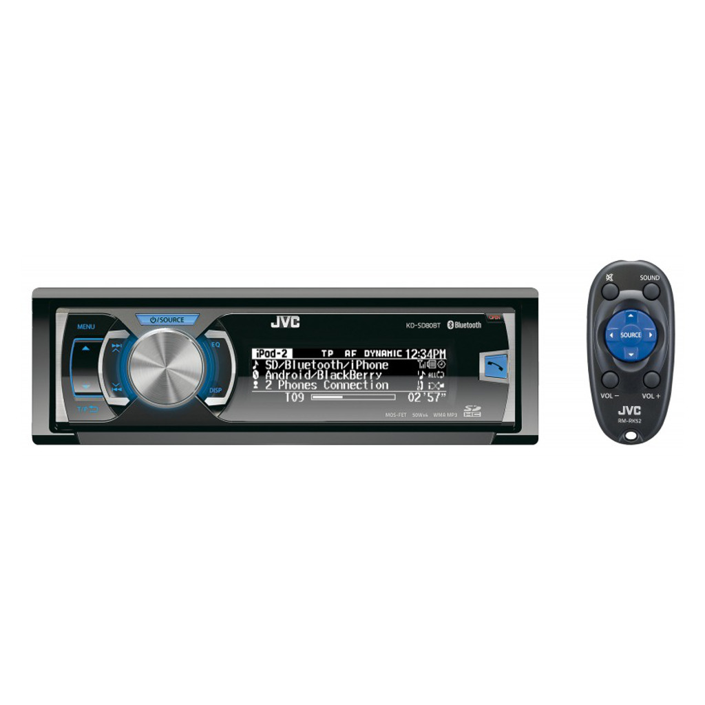 картинка Автомагнитола JVC KD-SD80BT купить в магазине CAROBASS