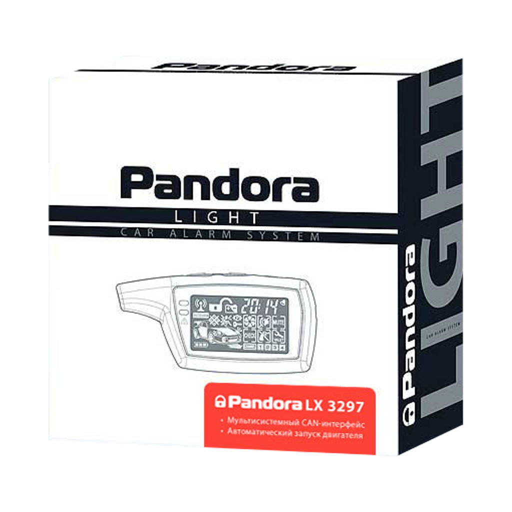 картинка Автосигнализация с автозапуском Pandora LX 3297 купить в магазине CAROBASS