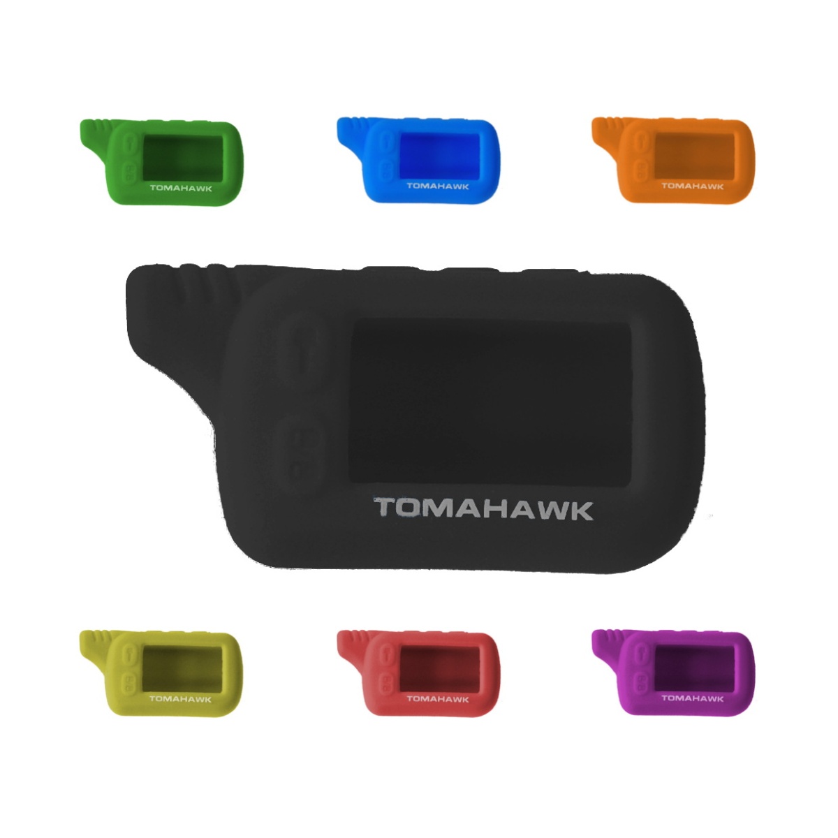 картинка Чехол силиконовый для брелока Tomahawk TZ-9010/9020/9030 купить в магазине CAROBASS