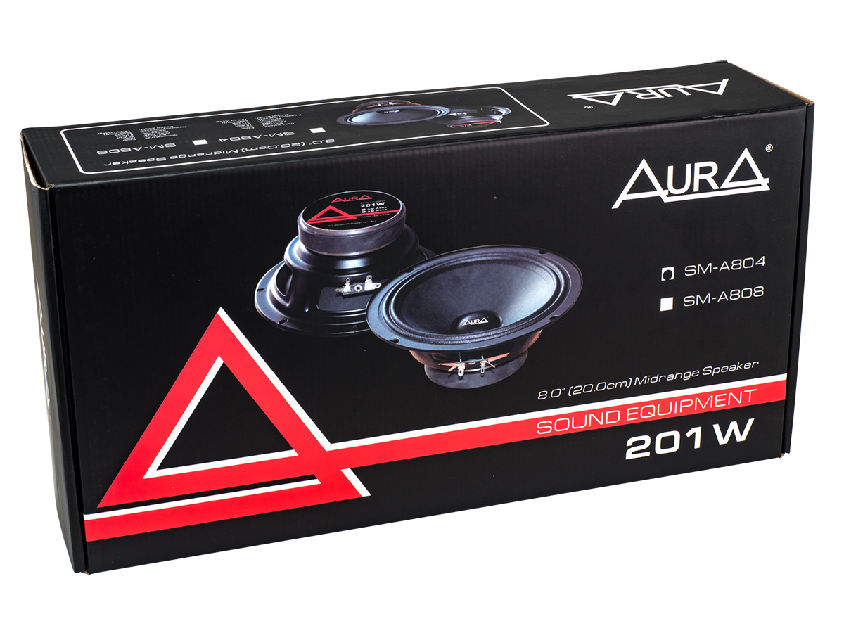 картинка AC 8″ эстрадная AURA SM-A804 MkII купить в магазине CAROBASS