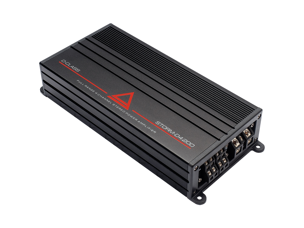 картинка Усилитель 4-х канальный AURA STORM-D4.200 купить в магазине CAROBASS