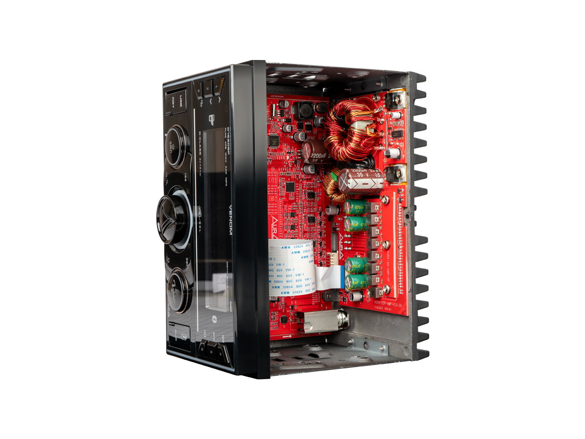 картинка Автомагнитола AURA VENOM-D762DSP купить в магазине CAROBASS