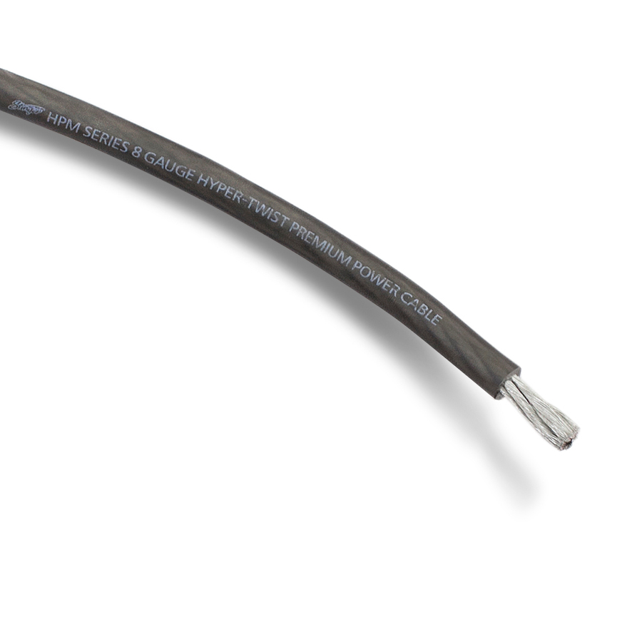 картинка Кабель силовой Stinger 8Ga SHW18G купить в магазине CAROBASS