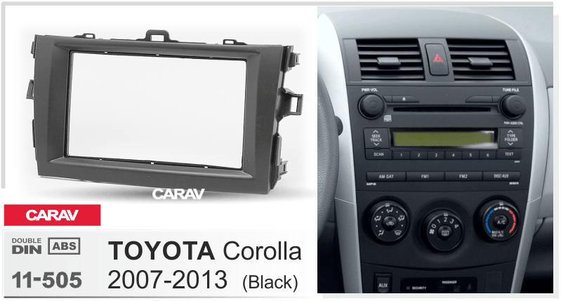 картинка Рамка для а/м TOYOTA 11-505 купить в магазине CAROBASS