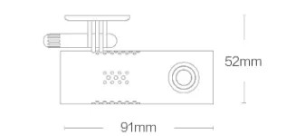 картинка Видеорегистратор XIAOMI 70mai Dash Cam Smart Recorder 1S D06 купить в магазине CAROBASS