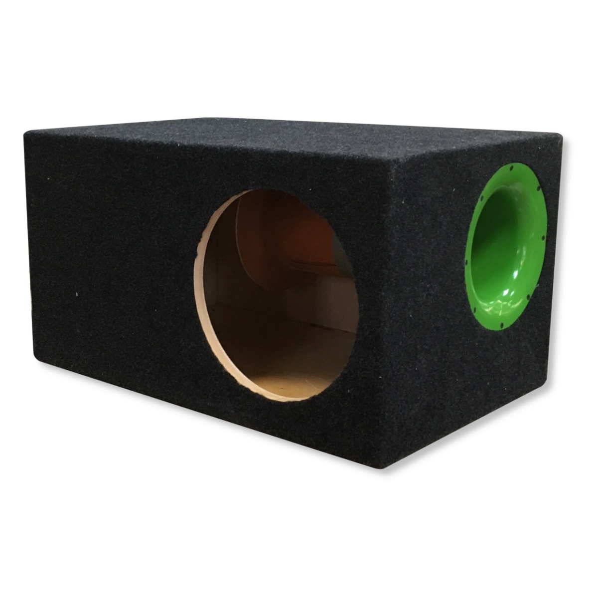 картинка Короб 12" Труба Фанера Карпет КС12ТФК купить в магазине CAROBASS