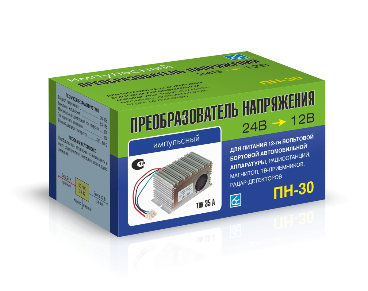 картинка Преобразователь напряжения Вымпел ПН-30 купить в магазине CAROBASS