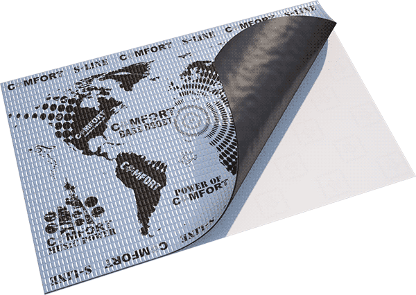 картинка Материал вибропоглощающий Комфорт  Comfort mat	 S3 купить в магазине CAROBASS