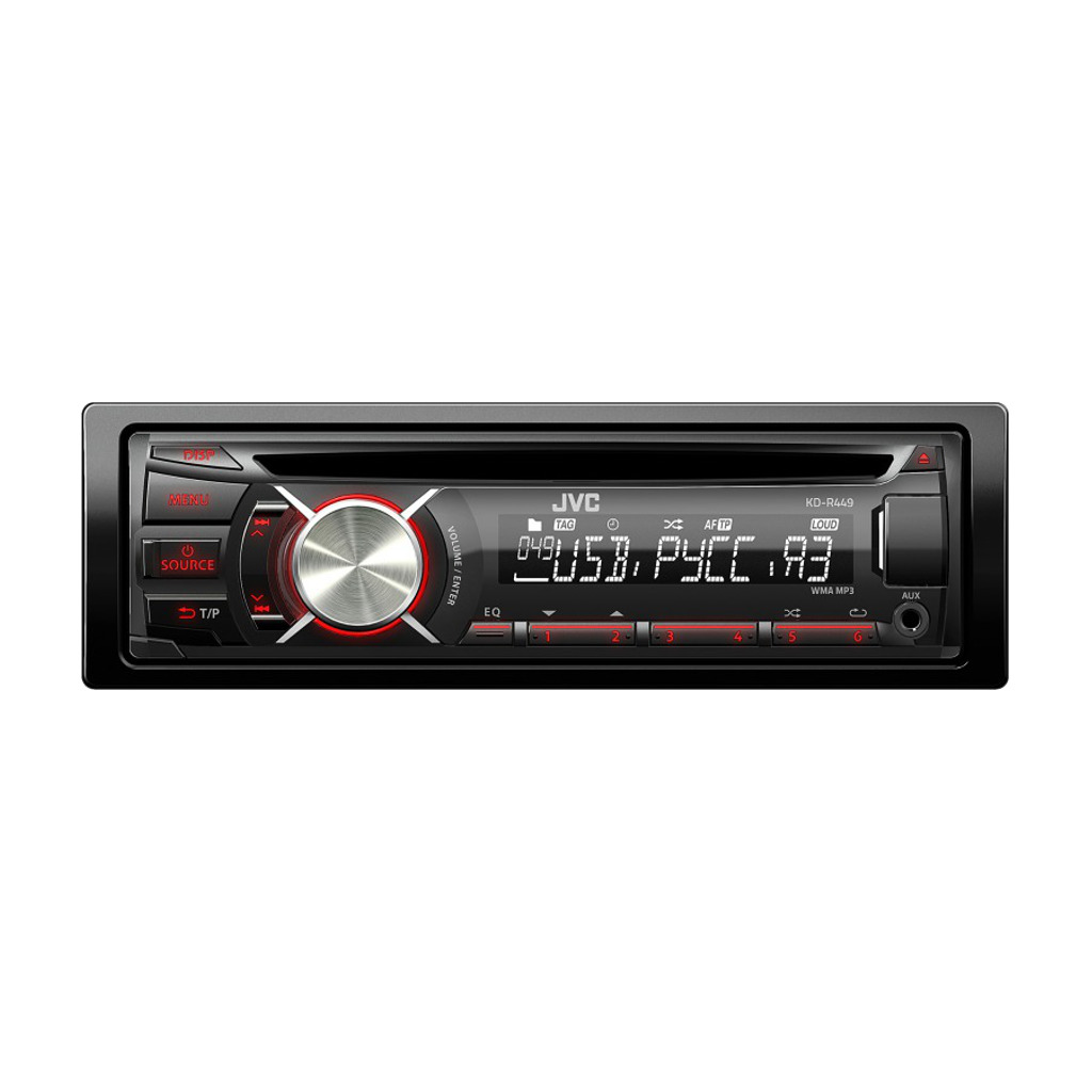 картинка Автомагнитола JVC KD-R449EE купить в магазине CAROBASS