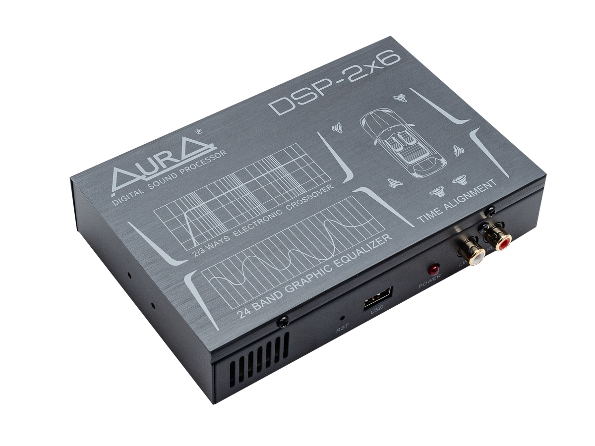 картинка Процессор звуковой AURA DSP-2×6 купить в магазине CAROBASS