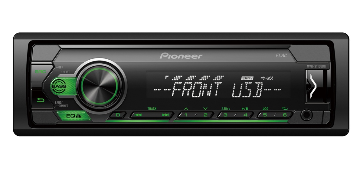 картинка Автомагнитола PIONEER MVH-S110UBG купить в магазине CAROBASS