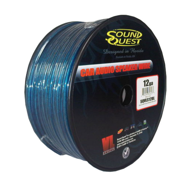 картинка Кабель акустический CCA SoundQuest 12Ga VLS12BL купить в магазине CAROBASS