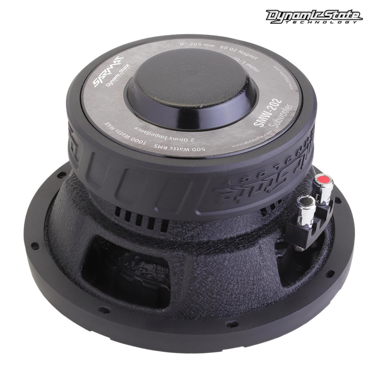 картинка Сабвуфер 8" DYNAMIC STATE SARMAT SMW-202 купить в магазине CAROBASS