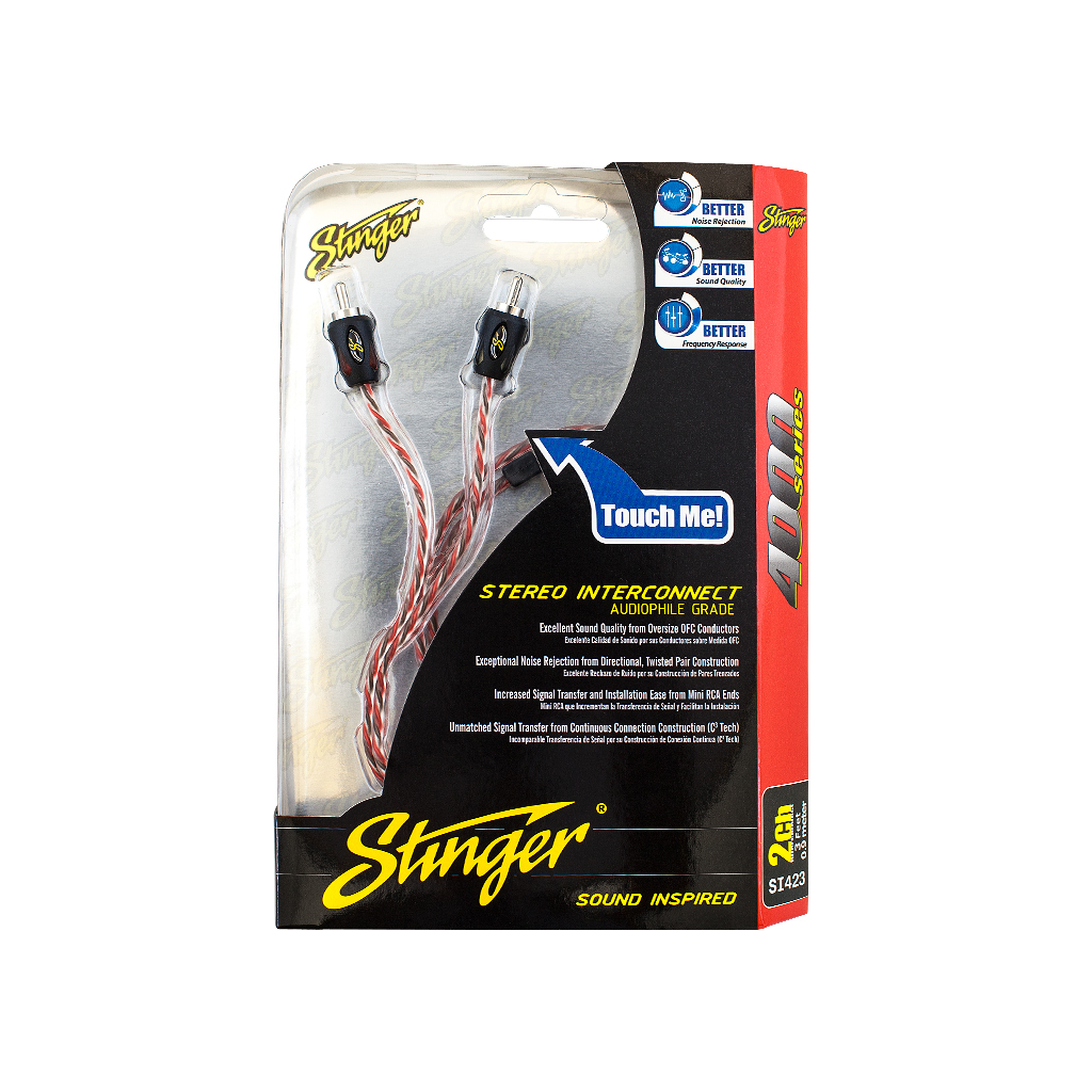 картинка Межблочный кабель Stinger SI423 купить в магазине CAROBASS