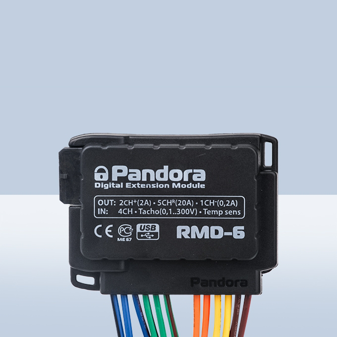 картинка Модуль автозапуска релейный Pandora RMD-6 купить в магазине CAROBASS