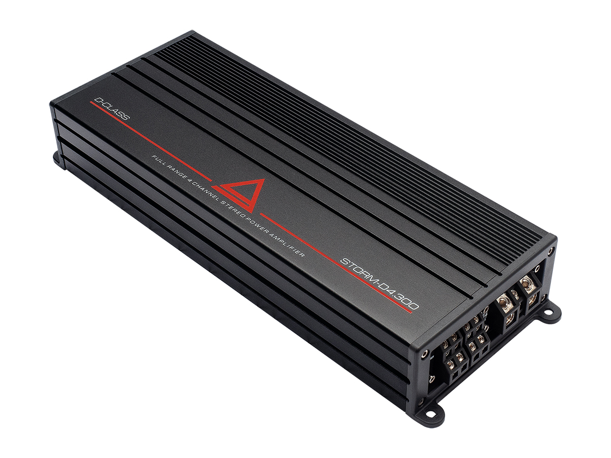 картинка Усилитель 4-х канальный AURA STORM-D4.300 купить в магазине CAROBASS